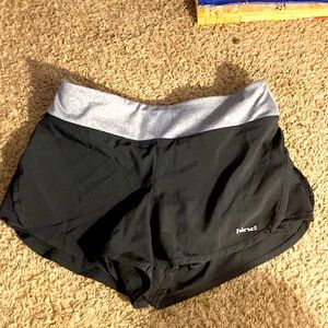 Black and gray shorts perfect condition